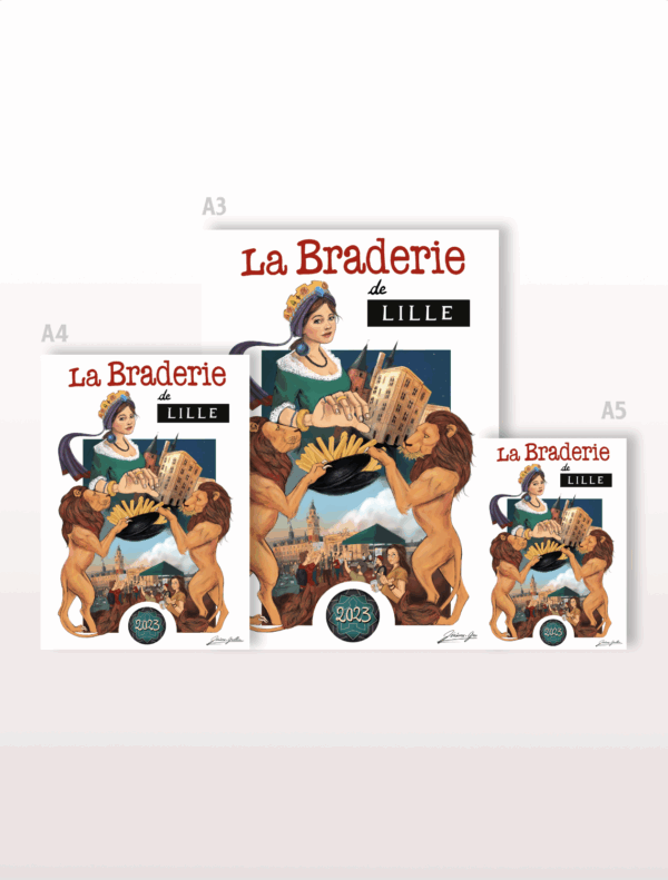 BRADERIE de Lille 2023 - Affiche – Image 3