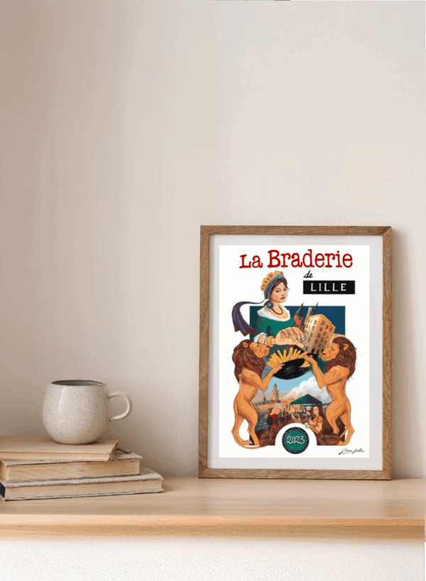 BRADERIE de Lille 2023 - Affiche