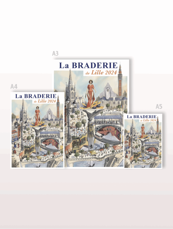 BRADERIE de Lille 2024 - Affiche – Image 3