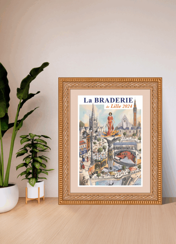 BRADERIE de Lille 2024 - Affiche