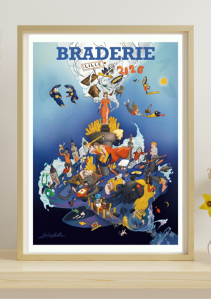 BRADERIE de Lille 2026 - Affiche